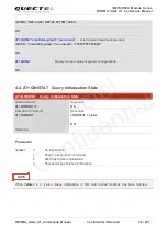 Предварительный просмотр 60 страницы Quectel UG Series Command Manual