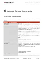 Предварительный просмотр 75 страницы Quectel UG Series Command Manual