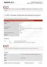 Предварительный просмотр 94 страницы Quectel UG Series Command Manual