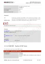 Предварительный просмотр 192 страницы Quectel UG Series Command Manual