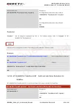Предварительный просмотр 205 страницы Quectel UG Series Command Manual