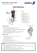 Quell 137062 User Manual preview