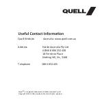 Preview for 24 page of Quell 140021 User And Installer Manual