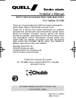 Preview for 1 page of Quell Q1300 Installer Manual