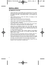 Preview for 3 page of Quell Q910 Manual