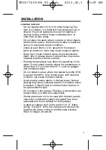 Preview for 6 page of Quell Q910 Manual