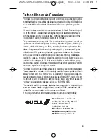 Preview for 3 page of Quell Q9CO5 User Manual