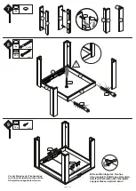 Preview for 4 page of Quelle Esstisch Assembly Instructions Manual