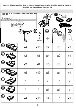 Preview for 3 page of Quelle PADUA-V Assembly Instructions Instruction Manual