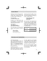 Preview for 22 page of Quelle Privileg 8017G (German) Gebrauchsanleitung