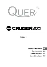 Предварительный просмотр 1 страницы Quer CRUISER 2.0 Owner'S Manual