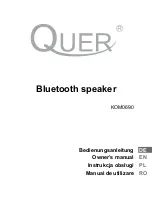 Preview for 1 page of Quer KOM0690 Owner'S Manual