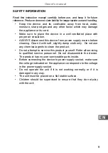 Preview for 9 page of Quer KOM0690 Owner'S Manual