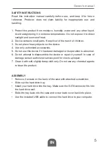 Preview for 5 page of Quer KOM0691 Owner'S Manual