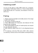 Preview for 4 page of Quer KOM0706 Owner'S Manual