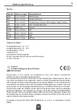 Предварительный просмотр 5 страницы Quer KOM0961 Owner'S Manual