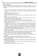 Предварительный просмотр 6 страницы Quer KOM0961 Owner'S Manual