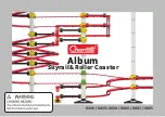 Quercetti Roller Coaster mini rail 6430 Manual preview