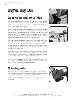 Preview for 14 page of Quest 88 Trikes User Manual