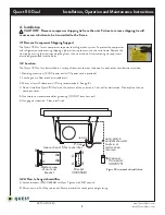 Preview for 5 page of Quest Engineering 110 Dual Installation, Operation And Maintenance Instructions