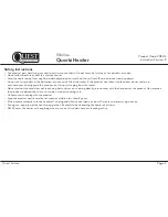 Preview for 3 page of Quest Engineering 208414 Instructions Manual