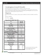 Preview for 4 page of Quest Engineering 876 Installation, Operation And Maintenance Instructions