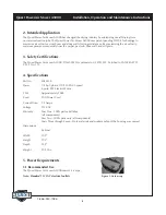 Preview for 4 page of Quest Engineering A3000 Installation, Operation And Maintenance Instructions