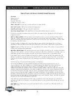 Preview for 8 page of Quest Engineering A3000 Installation, Operation And Maintenance Instructions