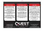 Предварительный просмотр 2 страницы Quest Engineering Air 12 Quick Start Manual