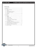 Preview for 2 page of Quest Engineering DEH 3000 Installation, Operation And Maintenance Instructions