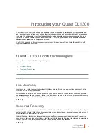 Preview for 6 page of Quest Engineering DL1300 Deployment Manual