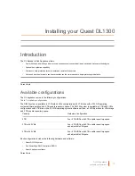 Preview for 13 page of Quest Engineering DL1300 Deployment Manual