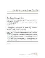 Preview for 23 page of Quest Engineering DL1300 Deployment Manual