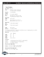 Preview for 4 page of Quest Engineering DRY 115 Installation, Operation And Maintenance Instructions