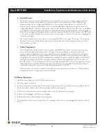 Preview for 8 page of Quest Engineering Dry 132D Installation, Operation And Maintenance Instructions