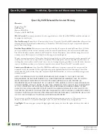 Preview for 12 page of Quest Engineering Dry 132D Installation, Operation And Maintenance Instructions