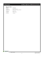 Preview for 6 page of Quest Engineering F9 Installation, Operation And Maintenance Instructions