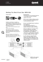 Предварительный просмотр 6 страницы Quest Engineering HPI212S User Manual