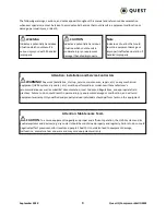 Preview for 4 page of Quest Engineering IQ Compressor Wall AG Series Operation And Maintenance Manual