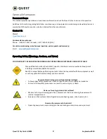 Preview for 3 page of Quest Engineering IQ Series Operation And Maintenance Manual