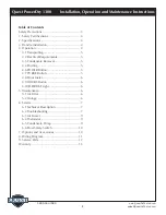 Preview for 2 page of Quest Engineering PowerDry 1300 Installation, Operation And Maintenance Instructions