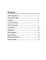 Preview for 2 page of Quest Engineering Q-Tech QTA 4040M User Manual