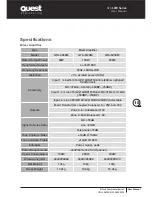 Preview for 17 page of Quest Engineering Q-Tech QTA 4040M User Manual