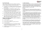 Preview for 4 page of Quest Engineering Q1 Operator'S & Installation Manual