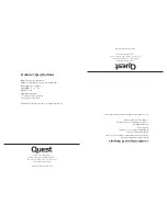 Preview for 4 page of Quest Engineering QLS8.1 Instruction Manual