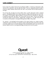 Preview for 15 page of Quest Engineering QSR1000 Instructional Manual