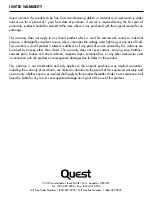 Preview for 23 page of Quest Engineering QSR5000 Instructional Manual