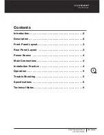 Preview for 3 page of Quest Engineering QTA 2120P User Manual