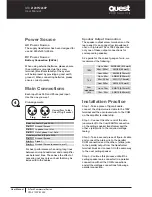 Preview for 6 page of Quest Engineering QTA 2120P User Manual