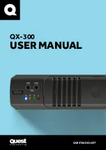 Quest Engineering QX-300 User Manual preview